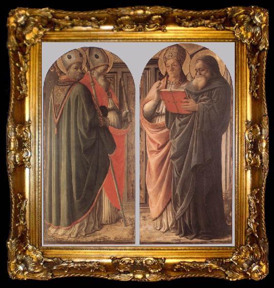 framed  LIPPI, Fra Filippo Disputation in the Synagogue (detail) sd, ta009-2